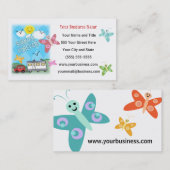 Aangepaste bedrijfscampagnes / RV-verkoop Visitekaartje (Voorkant / Achterkant)