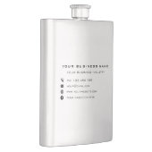 Aangepaste Bedrijfsinformatie Gepersonaliseerde Fl Flacon (Rechts)