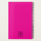 Aangepaste bedrijfslogo branding planner (Achterkant)