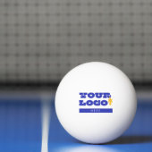 Aangepaste bedrijfslogo merch werknemers personeel pingpongbal (Net)