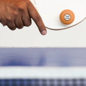 Aangepaste bedrijfslogo tekst stempels pingpongbal (Peddel)