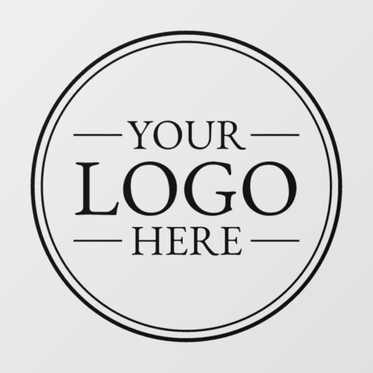 Aangepaste bedrijfslogo-vensterfolie raamsticker (Vel)