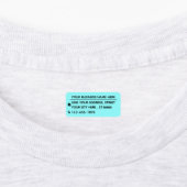 Aangepaste bedrijfsnaam Adresetiketten uw kleuren Labels (Aangebracht)