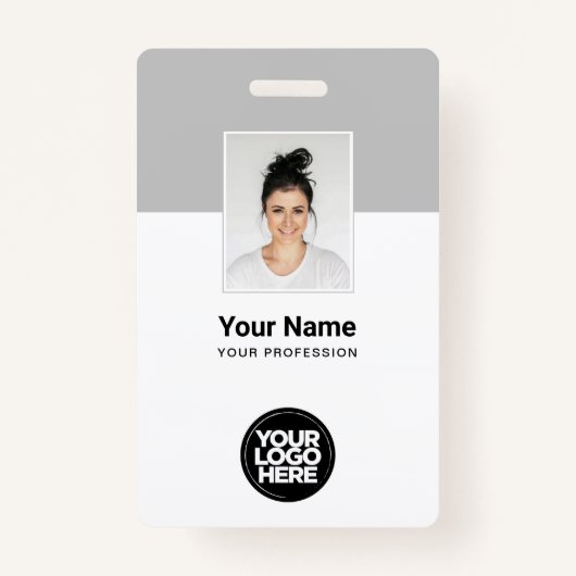 Aangepaste bedrijfsnaam badge (Voorkant)