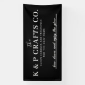 Aangepaste bedrijfsnaam Banner (Verticaal)