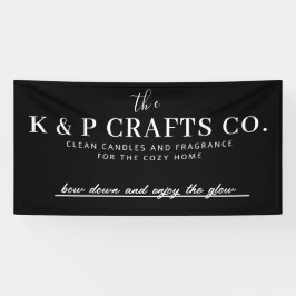 Aangepaste bedrijfsnaam Banner