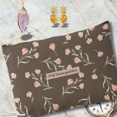 Aangepaste bedrijfsnaam Classy floral pink Cocoa b Etui