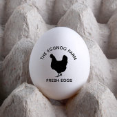 Aangepaste bedrijfsnaam Eieren Boerderij | Farmhou Rubberstempel