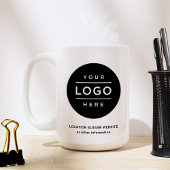 Aangepaste bedrijfsnaam en Logo-merk Koffiemok