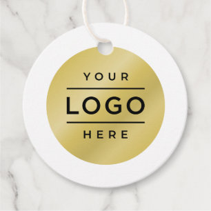 Aangepaste bedrijfsnaam en merk Logo Bedankjes Labels