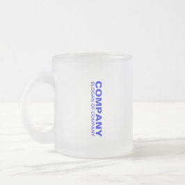 Aangepaste bedrijfsnaam en slagzin | Best Branded Matglas Koffiemok