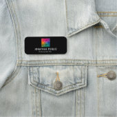 Aangepaste bedrijfsnaam hier naamplaatje (In situ)