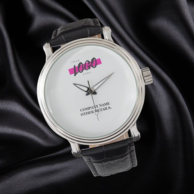 Aangepaste bedrijfsnaam logo horloge (Creator heeft geüpload)