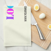 Aangepaste bedrijfsnaam Logo - Speciaal gepersonal Theedoek (Quarter Fold)