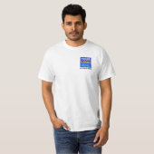 Aangepaste bedrijfsnaam & Logo voor- en achterkant T-shirt (Voorkant volledig)