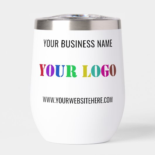 Aangepaste bedrijfsnaam Logo Website Uw bedrijf (Voorkant)