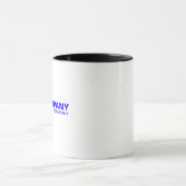 Aangepaste bedrijfsnaam & slogan & logo branding mok (Midden)