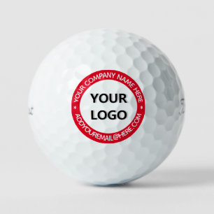 Aangepaste bedrijfsnaam Website Golf Balls Stempel Golfballen