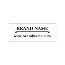 Aangepaste bedrijfsnaam & website-URL zelfinkende 