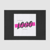 Aangepaste bedrijfspakketten voor Logo Tissuepapier (Voorkant)