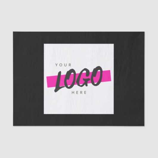 Aangepaste bedrijfspakketten voor Logo Tissuepapier (Voorkant)