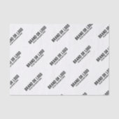 Aangepaste bedrijfspakketten voor Logo Tissuepapier (Voorkant)