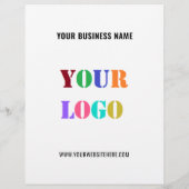 Aangepaste Bedrijfspromotie Business Flyer Sjabloo (Achterkant)