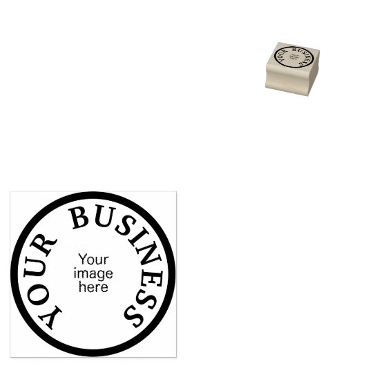 Aangepaste bedrijfsstempel rubberstempel (Gestempeld)