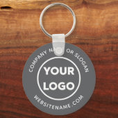 Aangepaste bedrijfstekst Logo Collectieve opslag d Sleutelhanger (Voorkant)