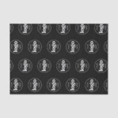 Aangepaste bedrijfsverpakking voor Logo Tissuepapier (Voorkant)