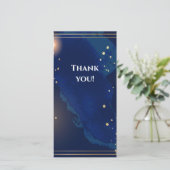 Aangepaste bedrijfthank-youkaart – voeg uw logo to (Staand voorkant)