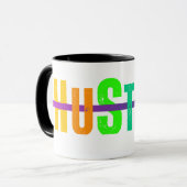 Aangepaste bedrukte koffiemok mok (Voorkant links)