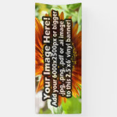 Aangepaste bedrukte vinyl full-color afdrukken bre spandoek (Verticaal)