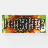 Aangepaste bedrukte Vinyl Full-Colour Printing 6'  Spandoek (Horizontaal)