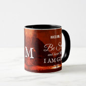 AANGEPASTE BEELDSCHERM EN Christelijk Monogram BEK Mok (Voorkant rechts)