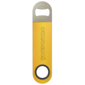 Aangepaste BEER flesopening Speed Flessenopener (Voorkant)