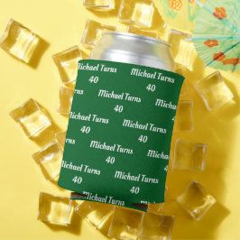 Aangepaste Beer Koozie Gepersonaliseerde Naam & Le