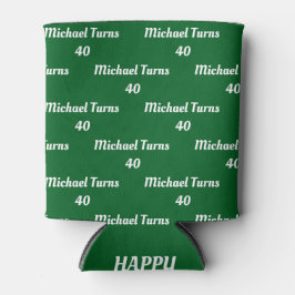 Aangepaste Beer Koozie Gepersonaliseerde Naam & Le