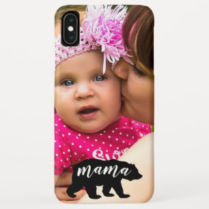 Aangepaste Beer moeder en kind foto Case-Mate iPhone Case