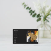 Aangepaste Beer Pride Visitekaartjes (Staand voorkant)