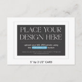 Aangepaste behuizing Kaart - 5 bij 3,5 inch (Achterkant)