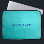 Aangepaste behuizing met Turquoise Neopree-laptop, Laptop Sleeve<br><div class="desc">Aangepaste behuizing met Turquoise Neopree-laptop,  13 inch</div>