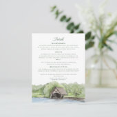 Aangepaste behuizingskaart informatiekaartje (Staand voorkant)