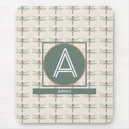 AANGEPASTE BEIGE TRENDY LIBEL MUISMAT (Voorkant)