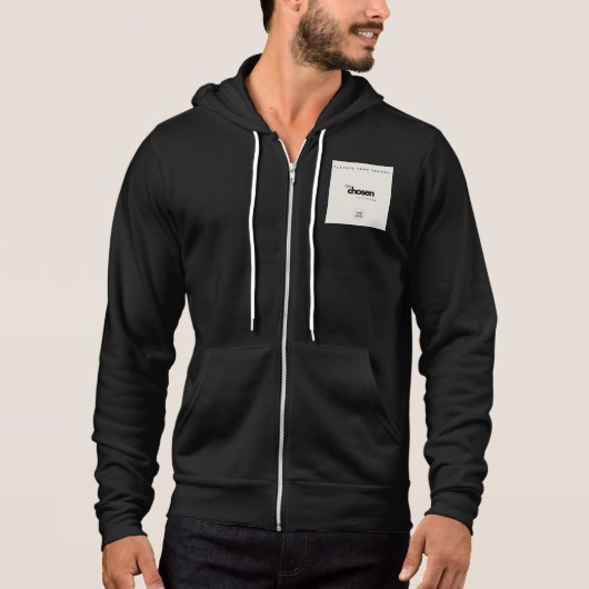 Aangepaste Bella + Canvas Full-Zip Hoodie TCS Edit (Voorkant)