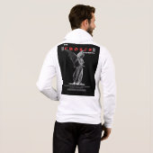Aangepaste Bella Canvas Zip Hoodie TCS-Edition (Achterkant volledig)