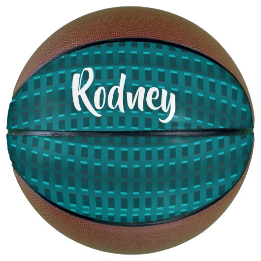 Aangepaste benaming plastic blokken basketbal (Voorkant)