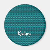 Aangepaste benaming plastic blokken magneet (Voorkant)