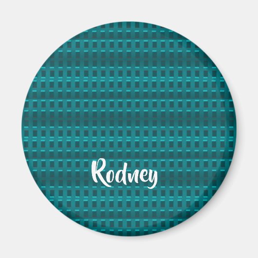 Aangepaste benaming plastic blokken magneet (Voorkant)