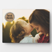 Aangepaste BEPTE MOM Schulp Rand Foto Fotoplaat (voorkant)